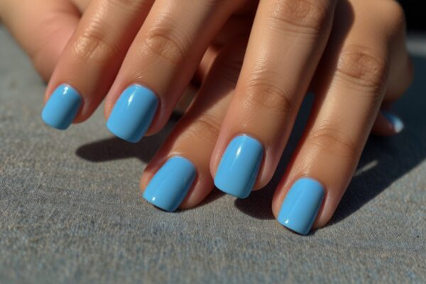 sky blue french tip 1.5